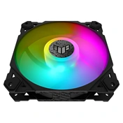 Asus Prime MR120 ARGB rendszerventilátor - 120mm, 21dBA, PWM, 1600rpm, 28mm, fekete