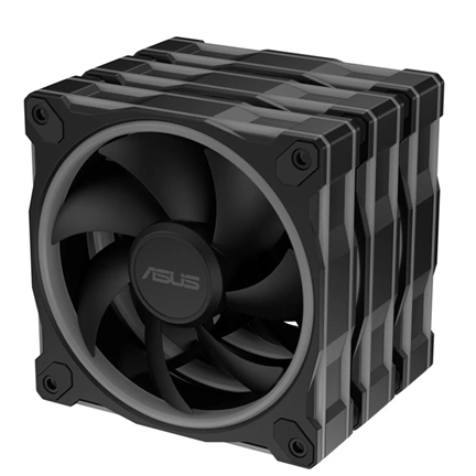 Asus Prime MR120 ARGB rendszerventilátor - 120mm, 21dBA, PWM, 1600rpm, 28mm, fekete, 3-pack Asus Prime MR120 ARGB rendszerventilátor - 120mm, 21dBA, PWM, 1600rpm, 28mm, fekete, 3-pack