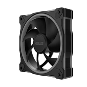 Asus Prime MR120 ARGB rendszerventilátor - 120mm, 21dBA, PWM, 1600rpm, 28mm, fekete, 3-pack Asus Prime MR120 ARGB rendszerventilátor - 120mm, 21dBA, PWM, 1600rpm, 28mm, fekete, 3-pack
