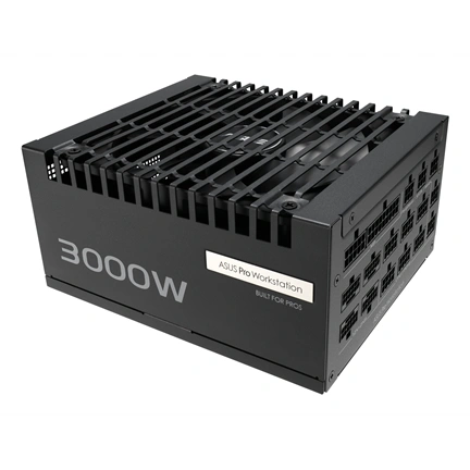 Asus Pro WS 3000W Platinum tápegység - ATX 3.1, PCIe 5.1, moduláris