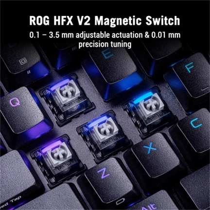 Asus ROG Falcata Ace billentyűzet - angol (UK) kiosztás