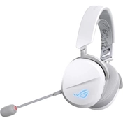 Asus ROG Pelta headset játékhoz - vezeték nélküli (Bt, 2,4GHz) + vezetékes (USB-C), RGB, fehér