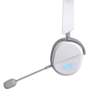 Asus ROG Pelta headset játékhoz - vezeték nélküli (Bt, 2,4GHz) + vezetékes (USB-C), RGB, fehér
