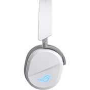 Asus ROG Pelta headset játékhoz - vezeték nélküli (Bt, 2,4GHz) + vezetékes (USB-C), RGB, fehér