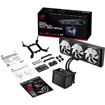 Asus ROG Ryuo IV 360 ARGB komplett vízhűtőrendszer
