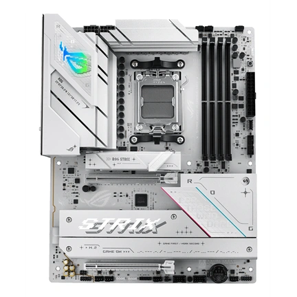 Asus ROG Strix B850-A Gaming WiFi alaplap AM5 DDR5-8000+ PCIe5.0 2,5GbE RGB USB-C 20Gbps WiFi 7