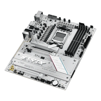 Asus ROG Strix B850-A Gaming WiFi alaplap AM5 DDR5-8000+ PCIe5.0 2,5GbE RGB USB-C 20Gbps WiFi 7