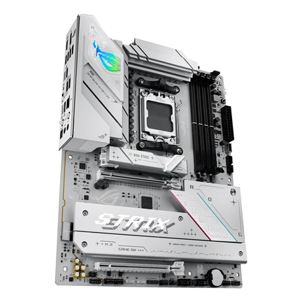 Asus ROG Strix B850-A Gaming WiFi alaplap AM5 DDR5-8000+ PCIe5.0 2,5GbE RGB USB-C 20Gbps WiFi 7