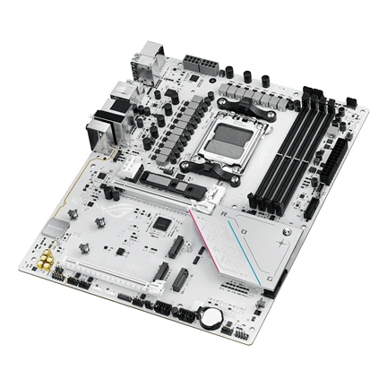 Asus ROG Strix B850-A Gaming WiFi alaplap AM5 DDR5-8000+ PCIe5.0 2,5GbE RGB USB-C 20Gbps WiFi 7