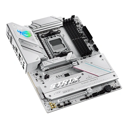 Asus ROG Strix B850-A Gaming WiFi alaplap AM5 DDR5-8000+ PCIe5.0 2,5GbE RGB USB-C 20Gbps WiFi 7
