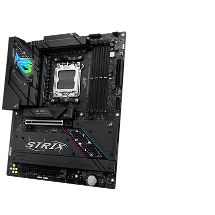 Asus ROG Strix B850-F Gaming WiFi alaplap AM5 DDR5-8000+ PCIe5.0 2,5GbE RGB USB-C 20Gbps WiFi 7