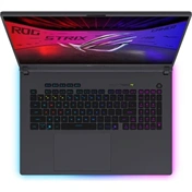 Asus ROG Strix G18 (2025) notebook 18" WQXGA 240Hz ICU 9 275HX 32GB 1TB SSD RTX5080 16GB, nincs OS, Eclipse Gray