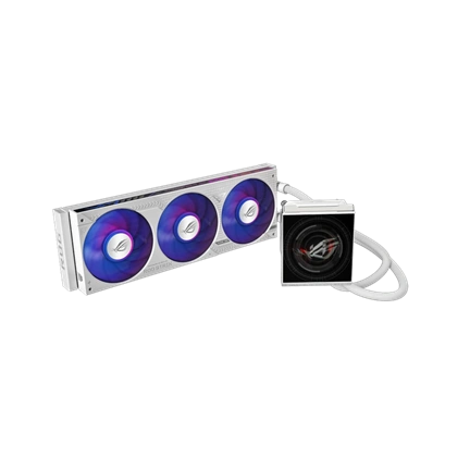 Asus ROG Strix LC IV 360 ARGB LCD komplett vízhűtőrendszer, fehér