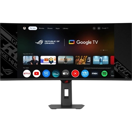 Asus ROG Strix OLED XG34WCDMTG gaming monitor 34", 3440x1440, 240Hz, FreeSync, G-Sync, Google TV, GeForce Now