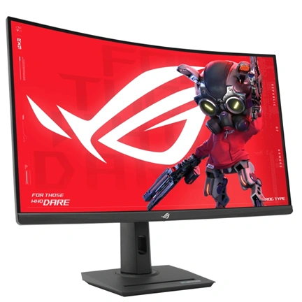 Asus ROG Strix XG32WCMS USB Type-C Gaming Monitor 32" QHD ívelt 1500R Fast VA 280Hz DisplayHDR400