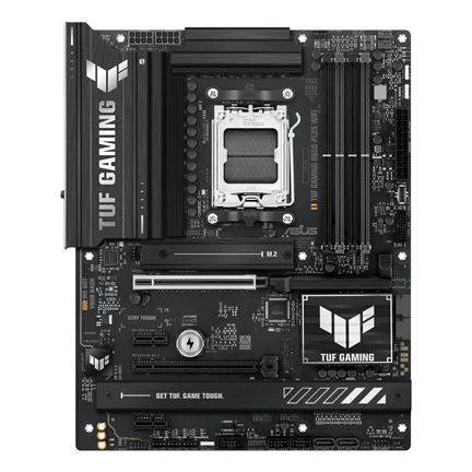 Asus TUF Gaming B850-Plus WiFi alaplap AM5 DDR5-8000+ PCIe5.0 2,5GbE RGB USB-C 20Gbps WiFi 7