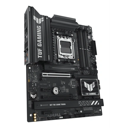 Asus TUF Gaming B850-Plus WiFi alaplap AM5 DDR5-8000+ PCIe5.0 2,5GbE RGB USB-C 20Gbps WiFi 7