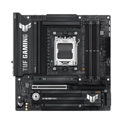 Asus TUF Gaming B850M-Plus WiFi alaplap AM5 DDR5-8000+ PCIe5.0 2,5GbE RGB WiFi 7
