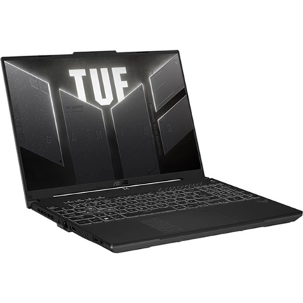 Asus TUF Gaming F16 (2024) notebook 16" WUXGA 144Hz, ICU5 210H, 32GB, 512GB SSD, RTX 4050 6GB, nincs OS, (?) Grey