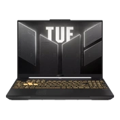 Asus TUF Gaming F16 (2024) notebook 16" WUXGA 144Hz, Intel Core 5 205H, 16GB, 512GB SSD, RTX 3050 6GB, noOS, Mecha Grey