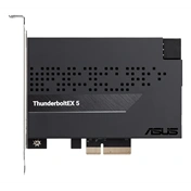 Asus ThunderboltEX 5 bővítőkártya - két Thunderbolt 5 USB-C port, DisplayPort 2.1, PCIe 4.0 x4 interfész