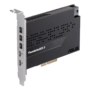 Asus ThunderboltEX 5 bővítőkártya - két Thunderbolt 5 USB-C port, DisplayPort 2.1, PCIe 4.0 x4 interfész