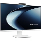 Asus V400 AiO számítógép - 23,8" FHD, Intel Core 3 100U, 8GB DDR5, 512GB SSD, nincs operációs rendszer, fehér