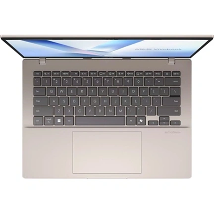 Asus Vivobook 14 (M1407) notebook 14" WUXGA, AMD Ryzen AI 5 330, 16GB, 512GB SSD, nincs OS, platina arany