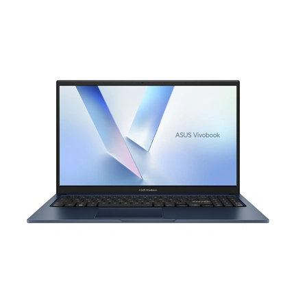 Asus Vivobook 15 (X1504) notebook 15,6" FHD, Intel Core 5 120U, 16GB, 512GB SSD, nincs OS, csendes kék