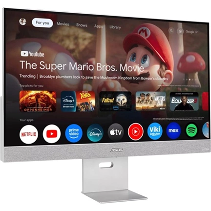 Asus ZenScreen Smart MS32UC monitor 31,5", UHD, IPS, Google TV, 98% DCI-P3, USB-C 90W PD