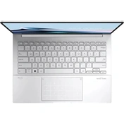 Asus Zenbook 14 OLED UX3405 notebook, Intel Core Ultra 5 225H, 16GB LPDDR5X, 512GB SSD, nincs OS, Foggy Silver