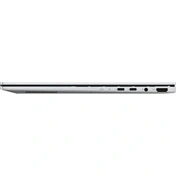 Asus Zenbook 14 OLED UX3405 notebook, Intel Core Ultra 5 225H, 16GB LPDDR5X, 512GB SSD, nincs OS, Foggy Silver