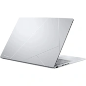 Asus Zenbook 14 OLED UX3405 notebook, Intel Core Ultra 5 225H, 16GB LPDDR5X, 512GB SSD, nincs OS, Foggy Silver