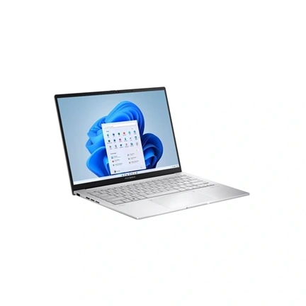Asus Zenbook 14 OLED UX3405 notebook, Intel Core Ultra 9 285H, 16GB LPDDR5X, 1TB SSD, nincs OS, Foggy Silver