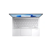 Asus Zenbook 14 OLED UX3405 notebook, Intel Core Ultra 9 285H, 16GB LPDDR5X, 1TB SSD, nincs OS, Foggy Silver