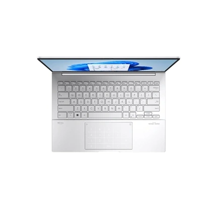 Asus Zenbook 14 OLED UX3405 notebook, Intel Core Ultra 9 285H, 16GB LPDDR5X, 1TB SSD, nincs OS, Foggy Silver