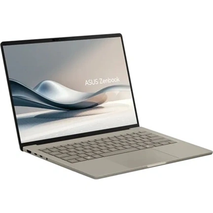 Asus Zenbook A14 (UX3407) notebook 14" WUXGA OLED, Snapdragon X1 26 100, 16GB, 512GB, W11 Home, töltő nélkül, Z. Beige