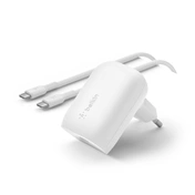 BELKIN Boost-Charge USB-C PD 3.0 PPS fali töltő 30W + USB-C - USB-C kábel