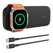 BELKIN BoostCharge Pro Fast Wireless Charger for Apple Watch + Power Bank 10K - Black BELKIN BoostCharge Pro Fast Wireless Charger for Apple Watch + Power Bank 10K - Black