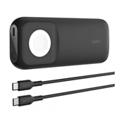 BELKIN BoostCharge Pro Fast Wireless Charger for Apple Watch + Power Bank 10K - Black BELKIN BoostCharge Pro Fast Wireless Charger for Apple Watch + Power Bank 10K - Black