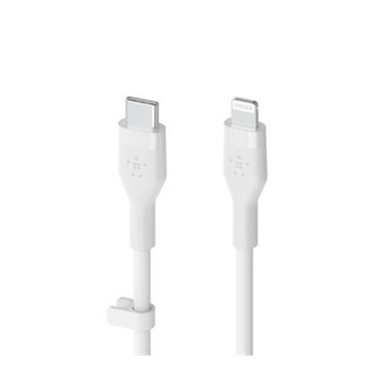 BELKIN Flex USB-C / Lightning MFi 1m fehér