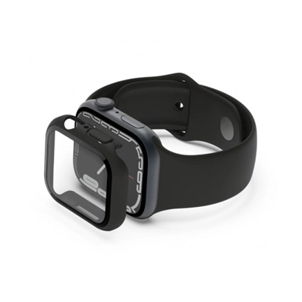 BELKIN ScreenForce TemperedCurve 2-in-1 Treated Screen Protector + Bumper for Apple Watch - 40/41mm Black