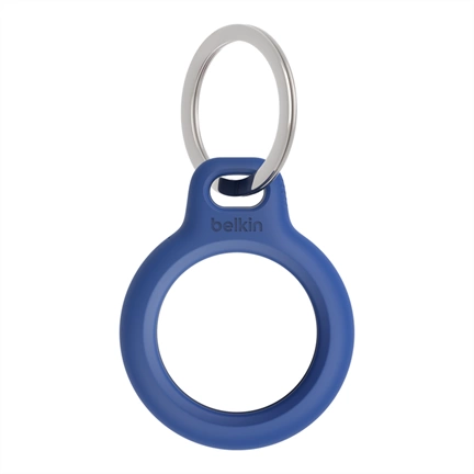BELKIN Secure Holder with Key Ring for AirTag - Blue