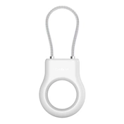 BELKIN Secure Holder with Wire Cable for AirTag - White