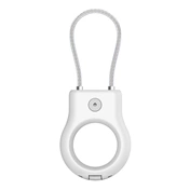 BELKIN Secure Holder with Wire Cable for AirTag - White