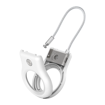 BELKIN Secure Holder with Wire Cable for AirTag - White