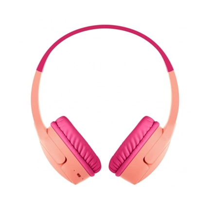 BELKIN SoundForm Mini Wireless On-Ear Headphones for Kids - Pink
