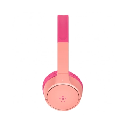 BELKIN SoundForm Mini Wireless On-Ear Headphones for Kids - Pink