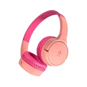 BELKIN SoundForm Mini Wireless On-Ear Headphones for Kids - Pink