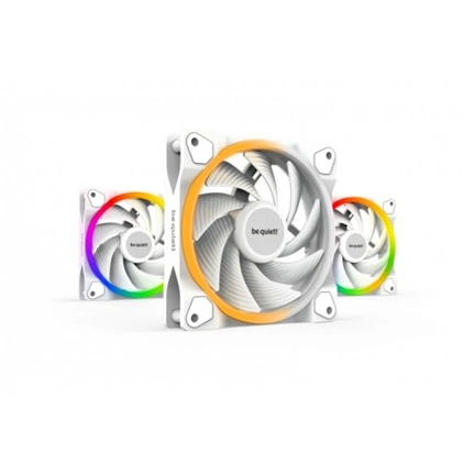 BE QUIET Light Wings 140mm PWM White Triple-Pack